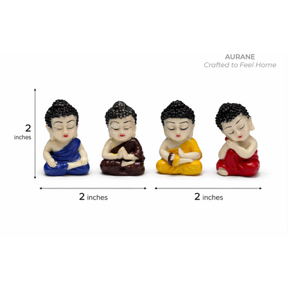 Cute Mini Buddha Set