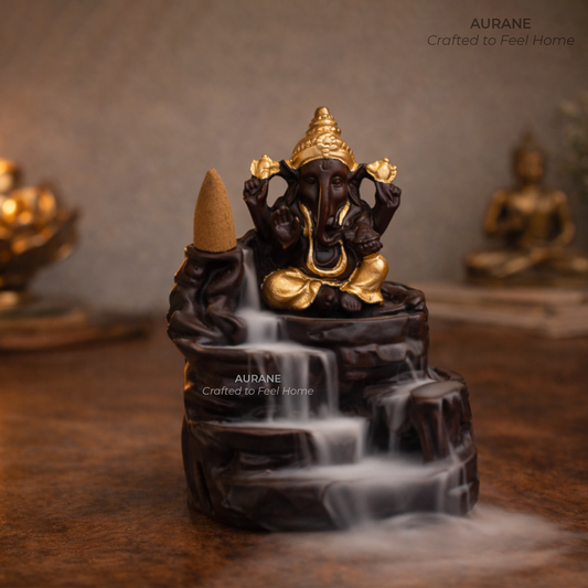 Aura Ganesha Smoke Waterfall Decor