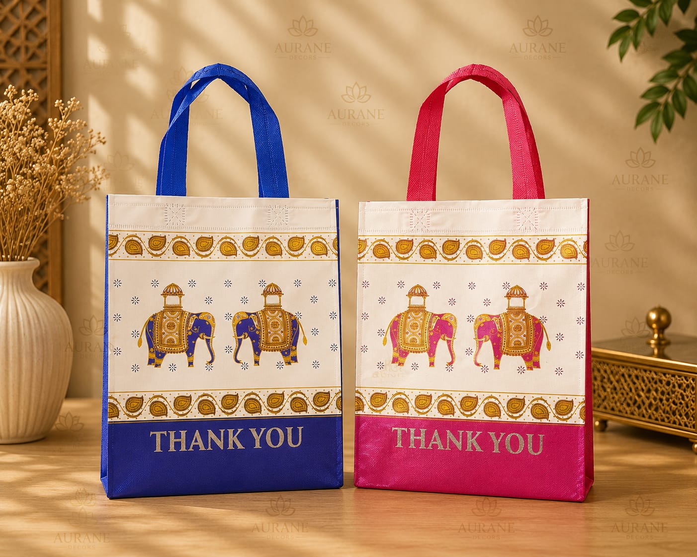Royal Ambari Elephant Thank You Bag premium return gift
